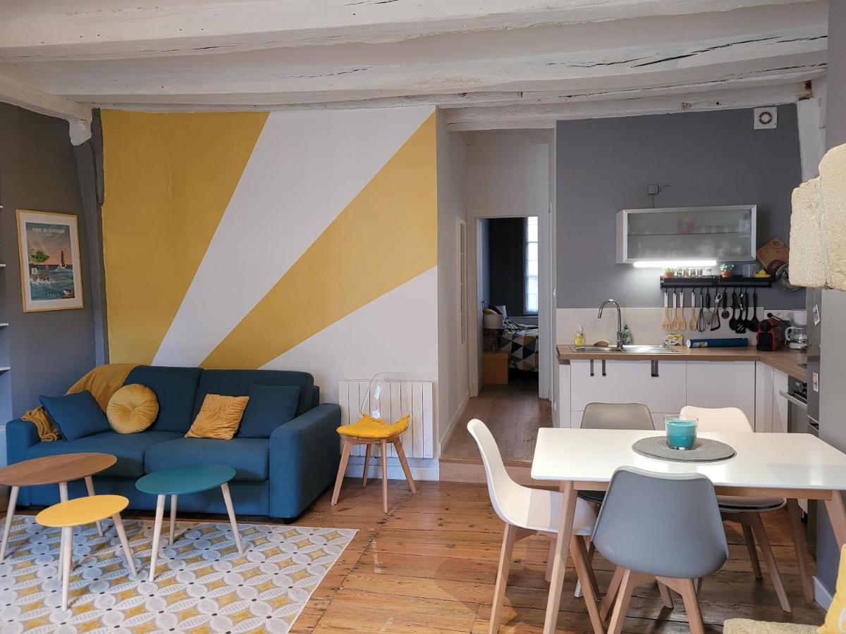 Appartement Chic En Hyper Centre De Vannes Bagian luar foto